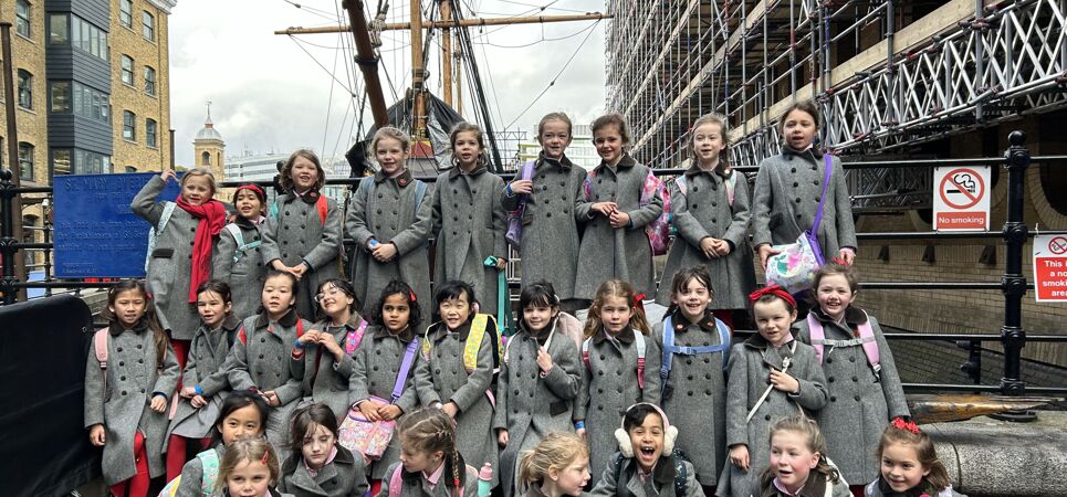 Year 2 visit The Golden Hind