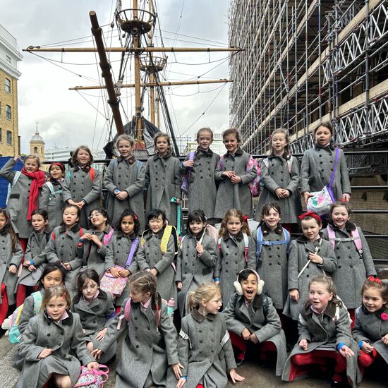 Year 2 visit The Golden Hind