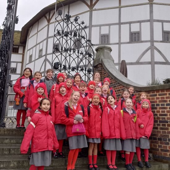 Year Five’s Exciting Trip to the Globe Theatre!