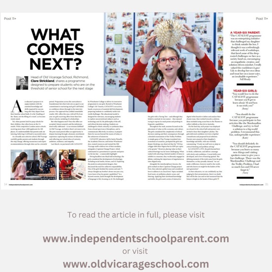 The Guide to Independent Schools Magazine Spring 2025